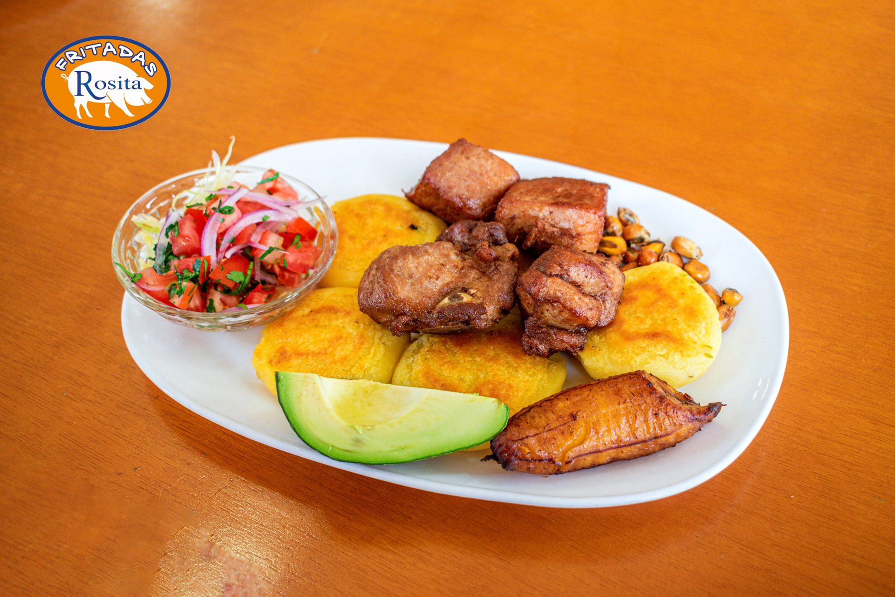 Llapingacho con Fritada