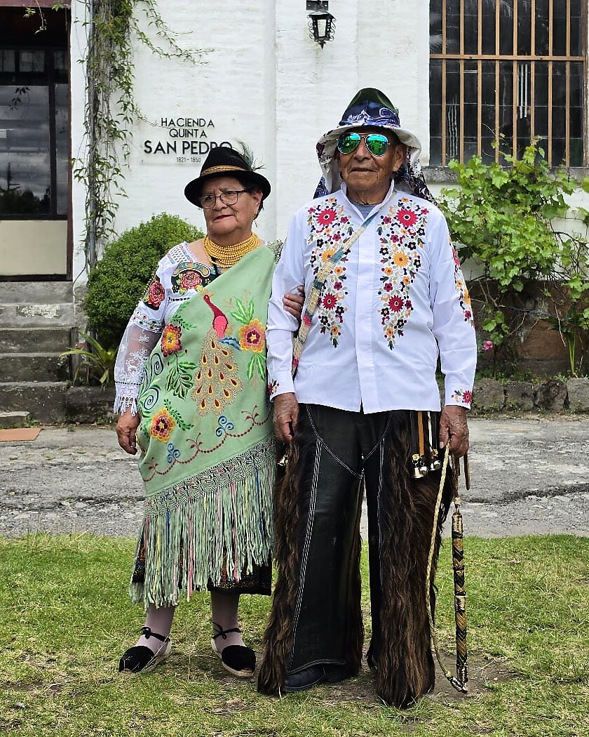 Los abuelos fundadores de Fritadas Rosita
